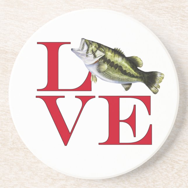 Posavasos Amo a Bass (Frente)