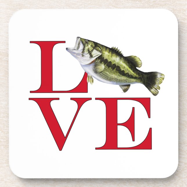 Posavasos Amo a Bass (Frente)