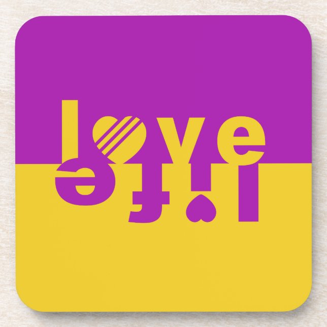 Posavasos Amo a las galletas de la vida (Frente)