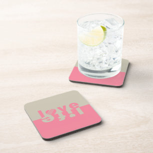 Posavasos Amo a las galletas de la vida