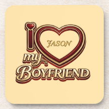 Amo a mi novio personalizado