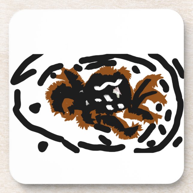 Posavasos Amo de Spider Latte (Frente)