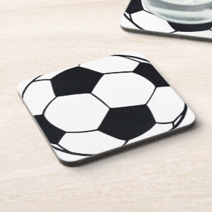Posavasos Amo el fútbol (soccer) Corazón del Juego: Me encan
