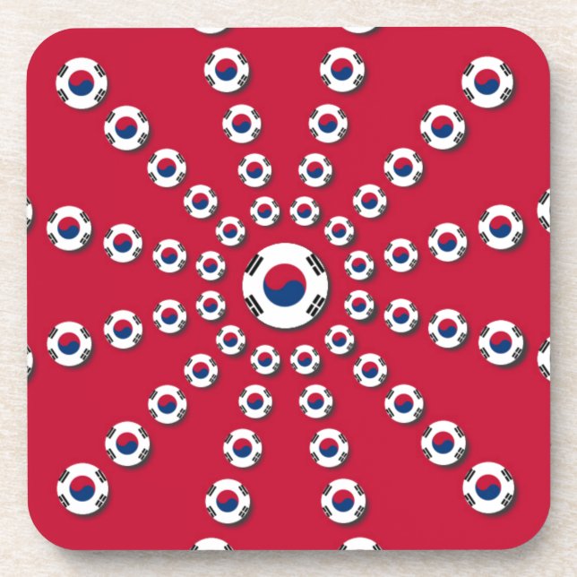 Posavasos Amo el Rojo (Frente)