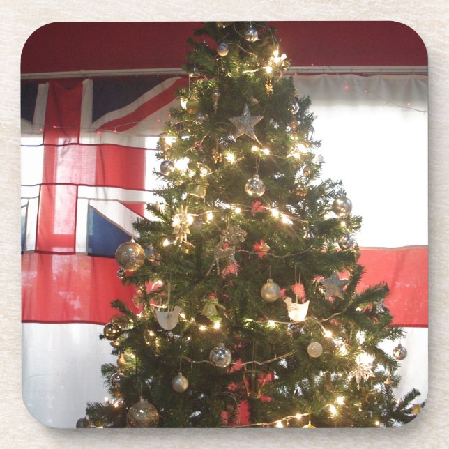 Posavasos Amo el tiempo del Reino Unido (Frente)