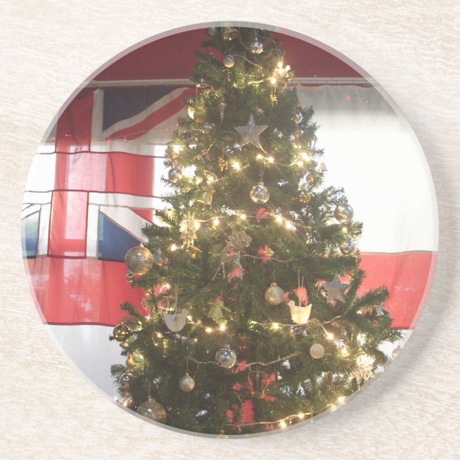 Posavasos Amo el tiempo del Reino Unido (Frente)