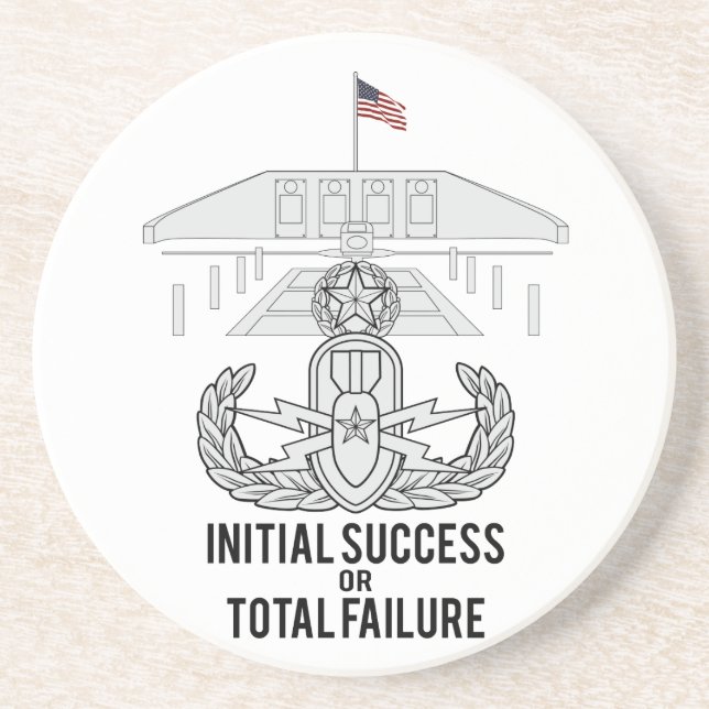 Posavasos Amo EOD y monumento (Frente)