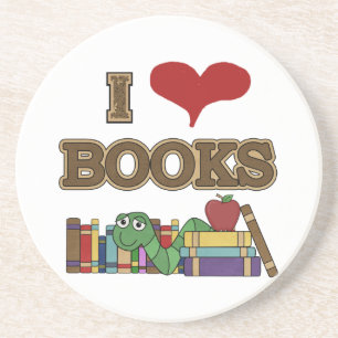 Posavasos Amo los libros