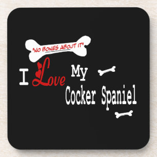 Posavasos Amo Mi Cocker Spaniel