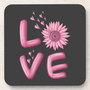 Posavasos Amo Sunflower Rosa