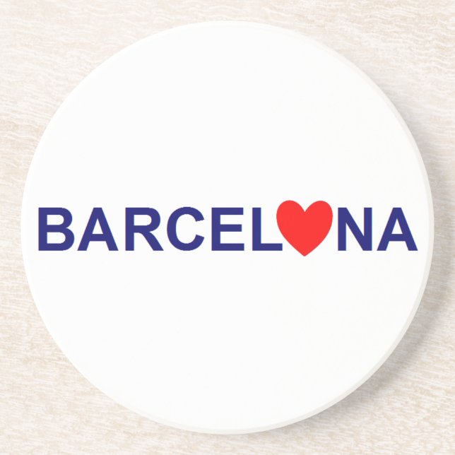 Posavasos Amor de Barcelona (Frente)