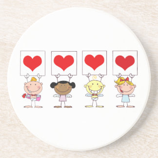 Posavasos Amor de diferentes nacionalidades