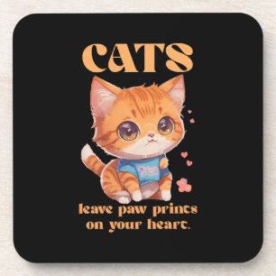 Posavasos amor de gatito lindo