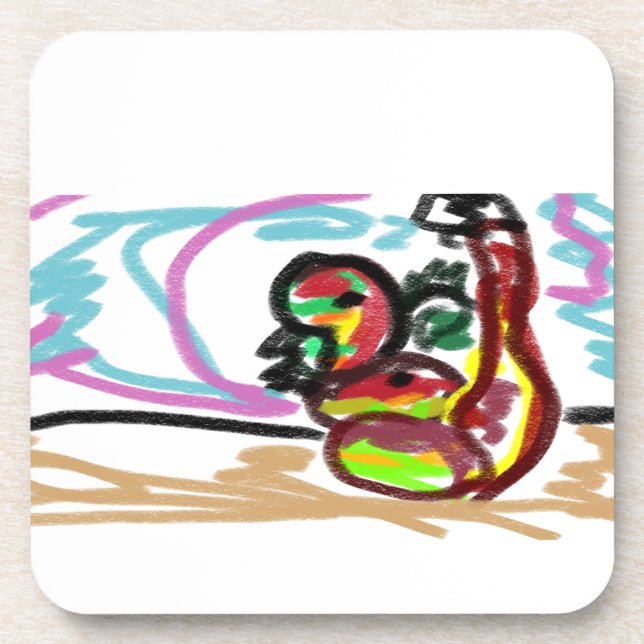 Posavasos Amor de las serpientes (Frente)