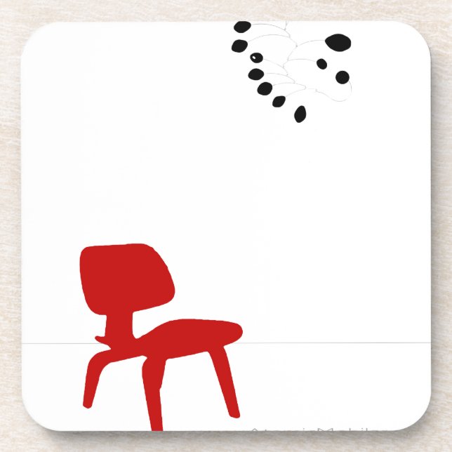 Posavasos Amor de los mediados de siglo (Frente)