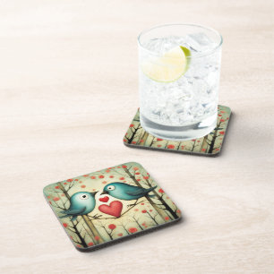 Posavasos Amor de pájaro 3