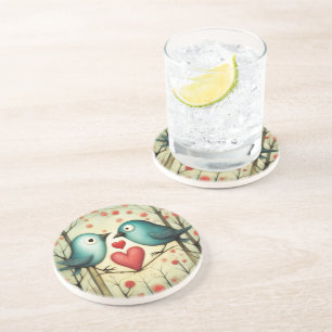 Posavasos Amor de pájaro 3