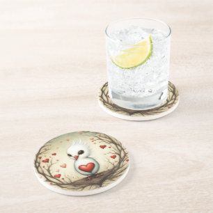 Posavasos Amor de pájaro 4