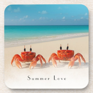 Posavasos Amor de verano - Corcho de Personalizable