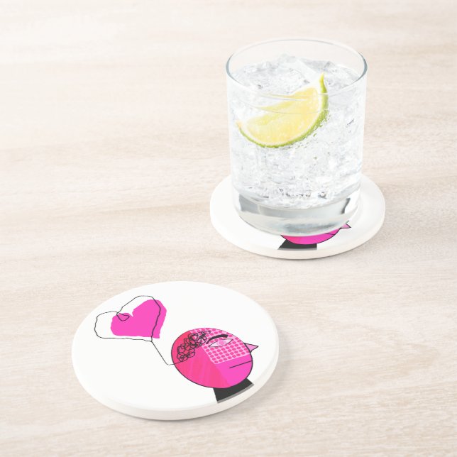 Posavasos Amor en la mente (Lado)