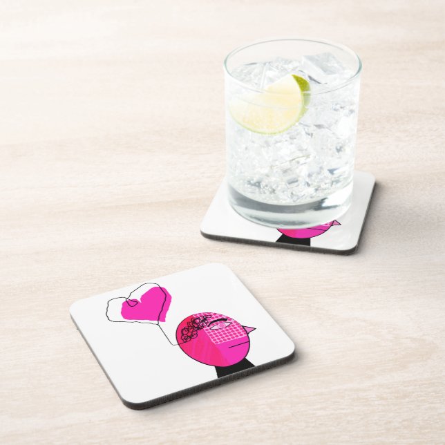 Posavasos Amor en la mente (Lado Derecho)