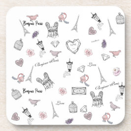 Posavasos Amor en Peris Moda Bohemia Chica de Boho Floral