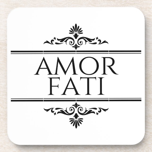 Posavasos Amor Fati (Frente)