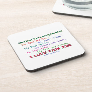 Posavasos Amor médico de la transcripción I este trabajo