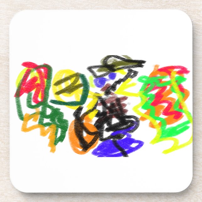 Posavasos Amor otoñal escarecrow (Frente)