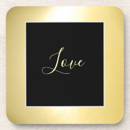 Posavasos "Amor" Plástico duro