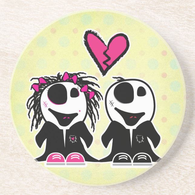 POSAVASOS AMOR ZOMBI (Frente)