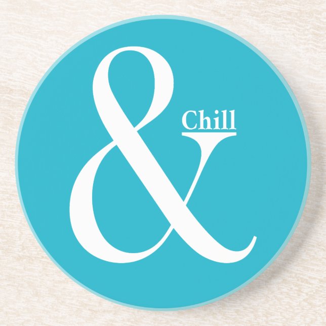 Posavasos Ampersand Chill (Frente)