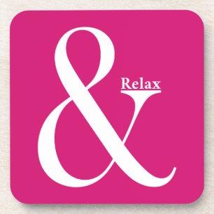Posavasos Ampersand Y Relax