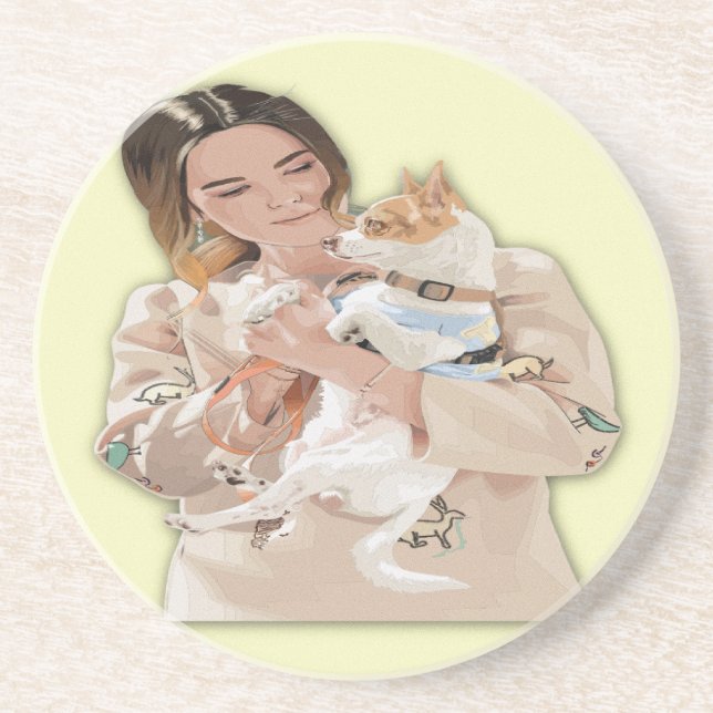 Posavasos Añadir imagen personalizada (Frente)