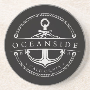 Posavasos Ancla de vela Oceanside California 1991