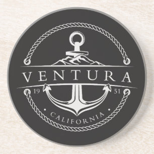 Posavasos Ancla de vela Ventura California 1951