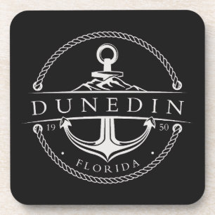 Posavasos Ancla Náutica Dunedin Florida 1950
