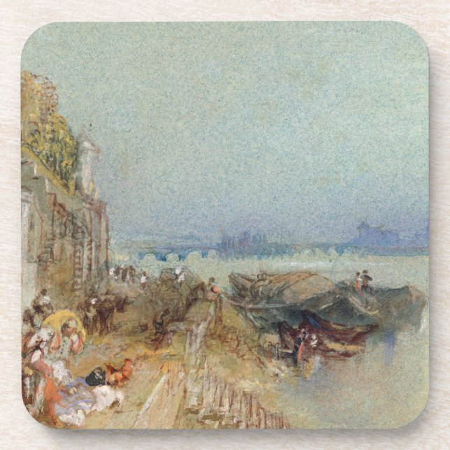 Posavasos Andernach, 1817 (w/c con la pluma y la tinta negra (Frente)