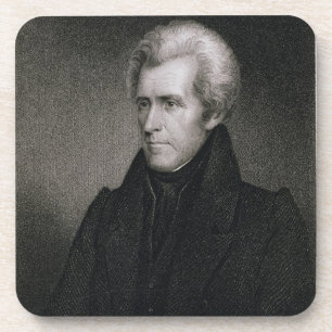 Posavasos Andrew Jackson (grabado)