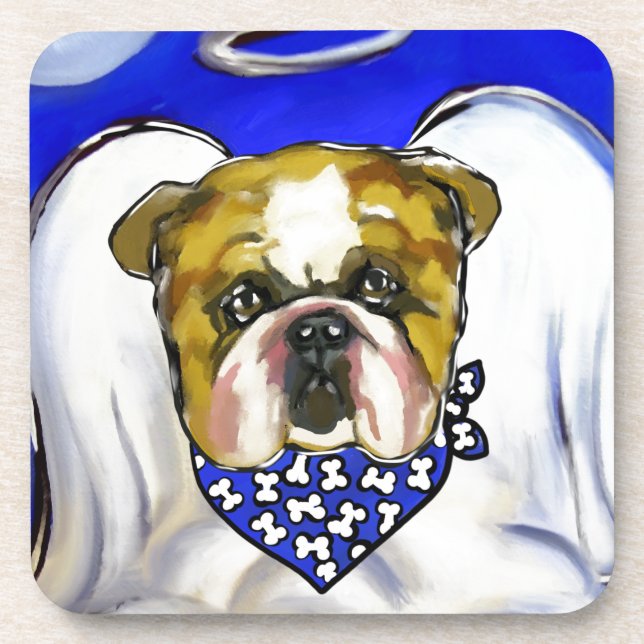 Posavasos Ángel Bulldog (Frente)