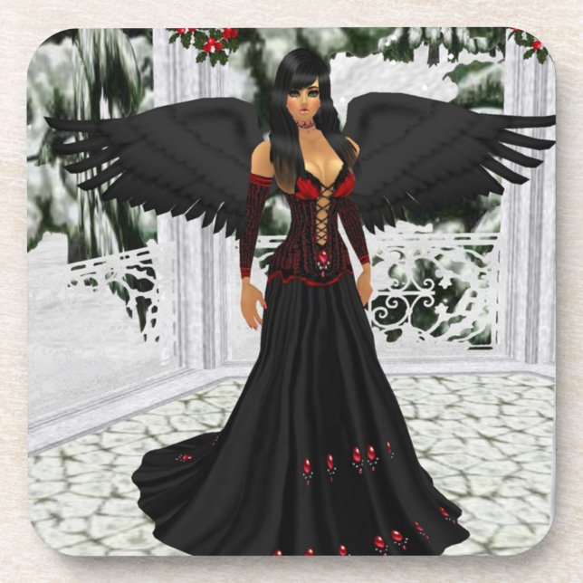 Posavasos Ángel De Las Aguas Oscuras (Frente)