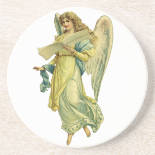 Posavasos Ángel de Navidad Victoriano, Gloria in Excelsis De