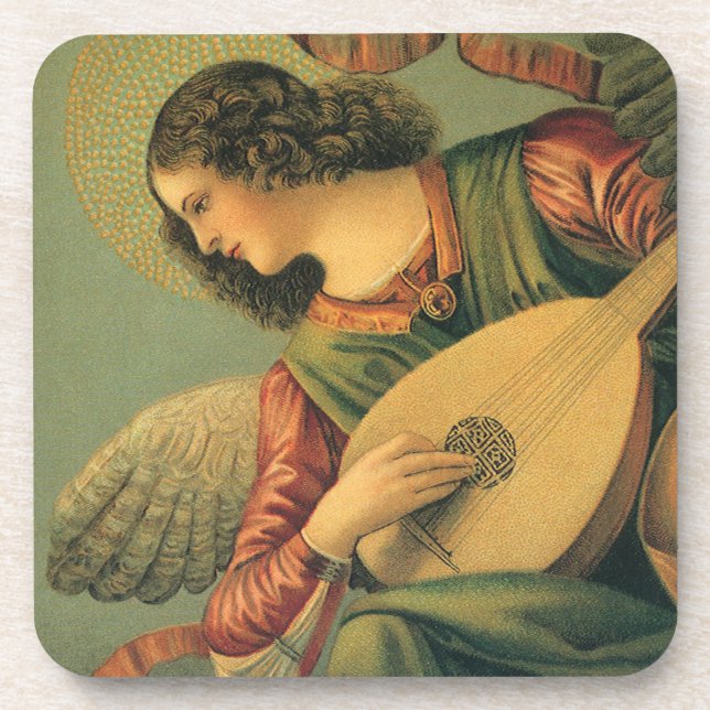 Posavasos Angel Musician, Melozzo da Forli, Renaissance Art (Frente)