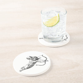 Posavasos Ángel Querubín Cupido Amor Antiguo