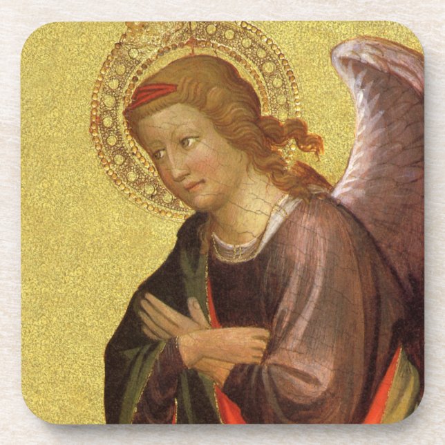 Posavasos Ángel renacentista por maestro de Bambino Vispo (Frente)
