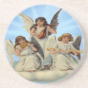 Posavasos Ángeles en una montaña rusa