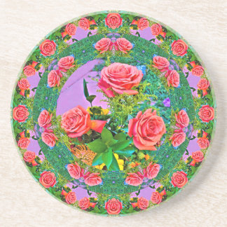 Posavasos Anillos rosas