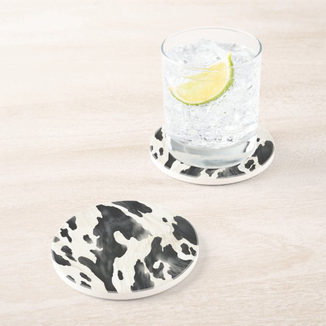 Posavasos Animal de granja occidental Vaca (Lado)
