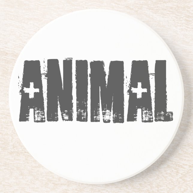 Posavasos Animal - Gym Bodybuilding Fitness (Frente)
