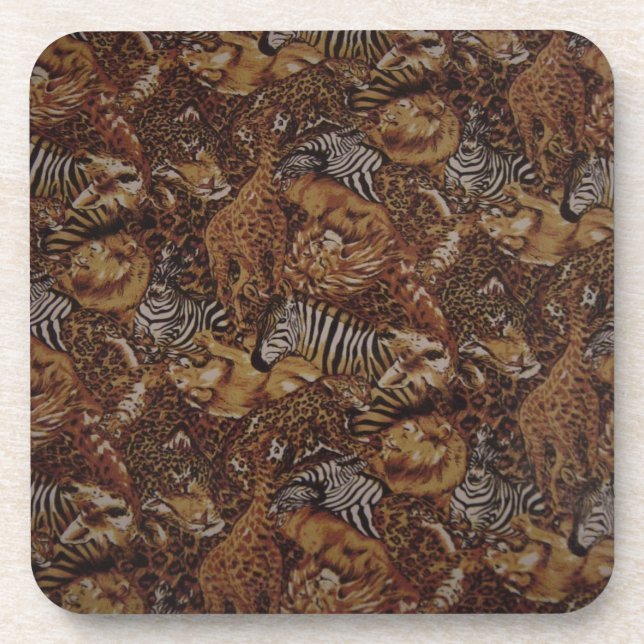 POSAVASOS ANIMAL JUNGLE SAFARI (Frente)